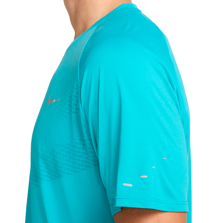 Tricou bărbătesc Nike M NK DFADV STRIDE SS TOP XL Albastru deschis photo 2